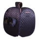 thumbnail image 5 of Tienda de sauna personal, tienda de habitación privada, plegable con doble cremallera y sin vaporizador Azul oscuro, 5 of 9