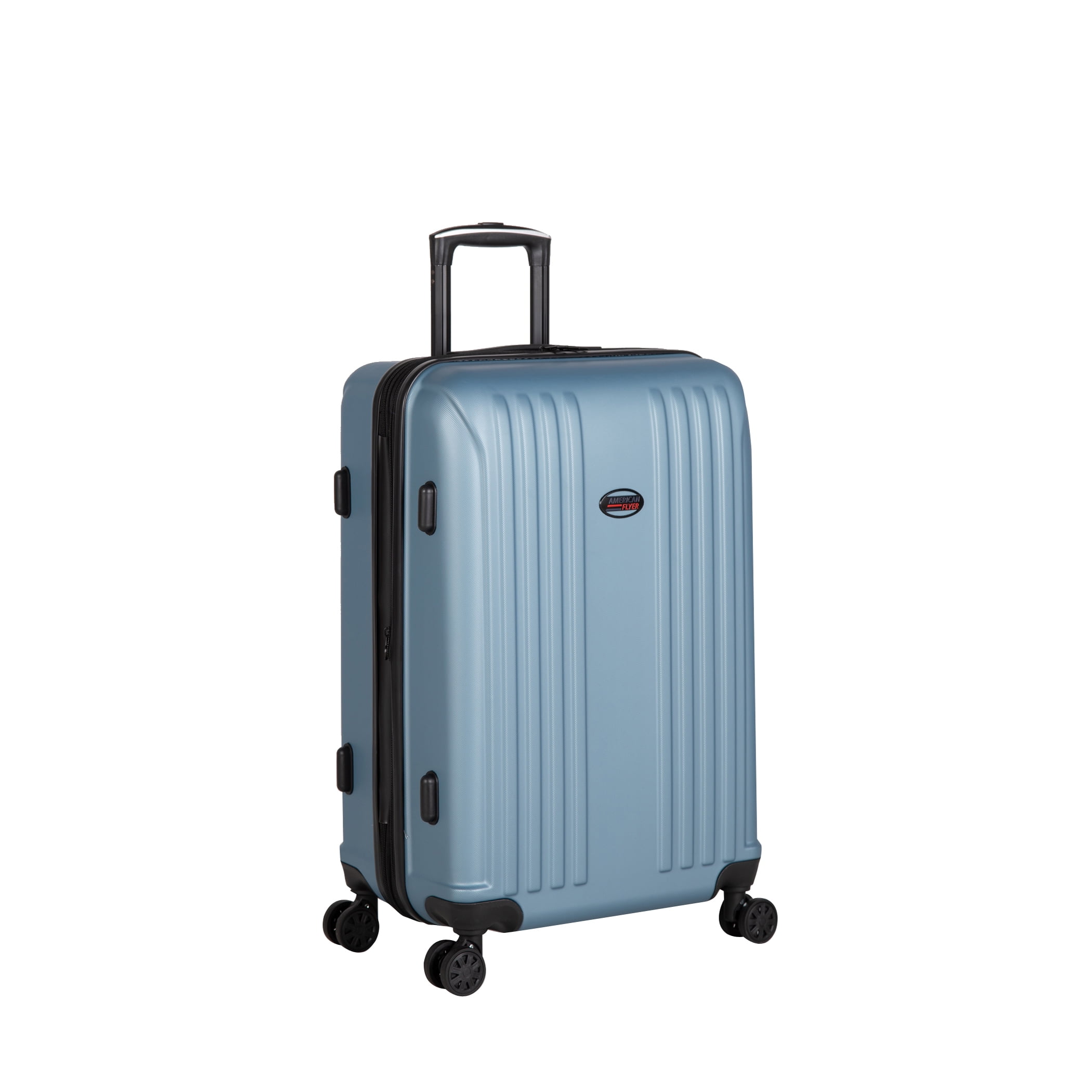 American Flyer Moraga 3-Piece Hardside Spinner Luggage Set in Dusk Blue