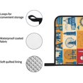 thumbnail image 5 of I Love London Print Oven Mitts and Pot Holders Sets 4 Piece Set Kitchen Women Men Cooking Baking Microwave Heat Resistant, 5 of 6