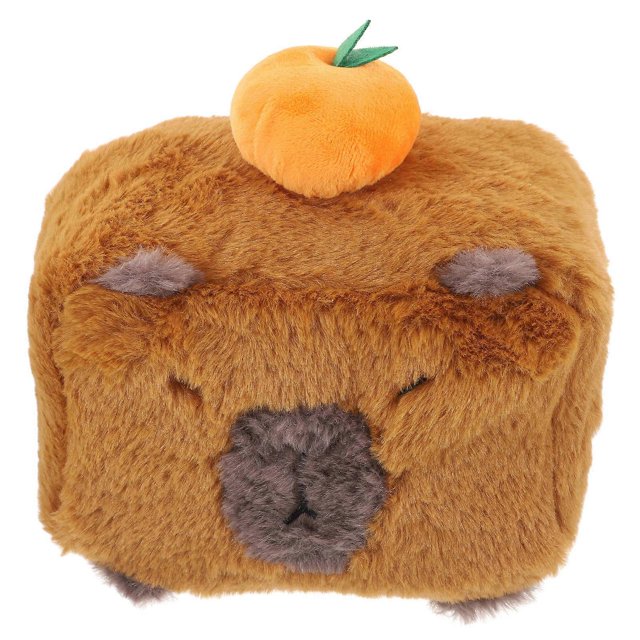 Cute Tissue Box Cover Animal Shape Plush Fabric Tissue Holder For Home Or Office Use 1Pcs