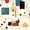 Color 3, variant on Retro Peel and Stick Wallpaper Retro Geometric Floral Bold Autumn Colors Leaves Wall Mural 23.6in x 9.8ft Self Adhesive Removable Wall Paper Renter Friendly Wallpaper for Nursery Bedroom Cabinets