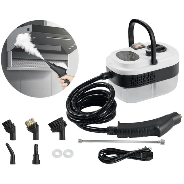 Limpiador a vapor Foandbevi 7 en 1, 2500 W, alta presión, 1,2 L