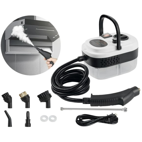 Limpiador a vapor Foandbevi 7 en 1, 2500 W, alta presión, 1,2 L