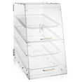 thumbnail image 2 of Olde Midway 4-Tier Commercial Bakery Display Case, Acrylic w/ Removable Trays for Pastry, 2 of 7