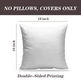 thumbnail image 2 of LALILO Throw Pillow Covers White Wood Aged Backdrop Board Bright Building Cushion Cover 18" x 18", 2 Pack, 2 of 6