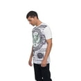 thumbnail image 3 of Victorious Men's Iridescent Foil Money Print Hip Hop Graphic T-Shirts TS7331 - White - Medium - F19I, 3 of 4