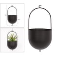 thumbnail image 4 of Maceta colgante de metal para plantas, maceta colgante, maceta con gancho, jardín decorativo, , patio, 4 of 9