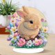 thumbnail image 4 of Acrílico Diamante Conejito de Pascua Wdftyju Pintura Decoraciones de Escritorio, 4 of 9