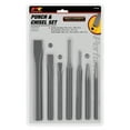 thumbnail image 5 of Performance Tool W760 7-Piece Punch & Chisel Set, High Carbon Steel, Ideal for Metalwork, 5 of 5