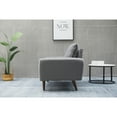 thumbnail image 6 of Kingway Furniture Almor Velvet Living Room 2pc Set-Color:Gray, 6 of 6