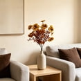 thumbnail image 4 of Fall Outdoor Home Decor Artificial Flowers Pansies and Violets for Living Rooms and Seasonal Arrangements, 4 of 5