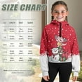 thumbnail image 4 of Chaqlin Snowman Axolotl Print Spring Sweatshirts Summer Sweatshirt with Pocket Home Sweatshirts House Sweatshirt Size 11-12, 4 of 7