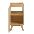 thumbnail image 6 of Modway Soma 18" Adjustable Shelf Wood Bathroom Vanity Cabinet in Oak, 6 of 9