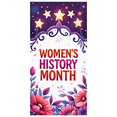 thumbnail image 2 of Women's History Month Floral Celebration Stars Background Backdrop Banner Decorations Photography Props Party Supplies Events Display, 2 of 7