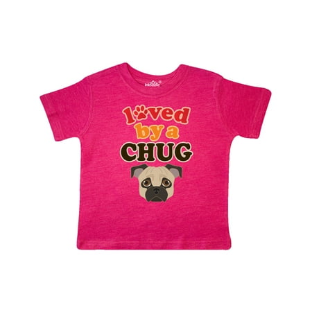 

Inktastic Chug Dog Chihuahua Pug Gift Toddler Boy or Toddler Girl T-Shirt