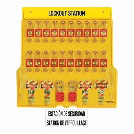 Master Lock 20-Lock Padlock Station 1484BP410