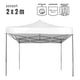 thumbnail image 3 of Toldo Plegable 2x2m Lona Impermeable Y Reforzado Oakland, 3 of 5