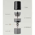 thumbnail image 2 of Electric Coffee Grinder Electric Bean Grinder Coffee Machine Portable Home Rechargeable Grinder Kitchen Tool(Black), 2 of 5