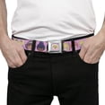 thumbnail image 3 of Polly Pocket Belt, Seatbelt Buckle Belt, Polly Pocket Ten Doll Face Expressions Pink, 30 to 44 Inches, 3 of 9
