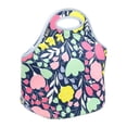thumbnail image 2 of BUILT Gourmet to Go Insulated Reusable Neoprene Lunch Bag, Fun Floral, 2 of 3