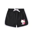 thumbnail image 3 of Hello Kitty-ropa transpirable de algodón puro para niños, conjunto de dos piezas, moda informal para niñas, pantalones cortos de manga corta, traje deportivo para niño, 3 of 5