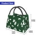 thumbnail image 2 of Easygdp Christmas tree green plaid Bolsa de Almuerzo Insulada Reutilizable, Bolsa de Mano y Bandolera para Oficina, Trabajo, Viajes, 2 of 6