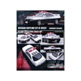 thumbnail image 3 of Nissan Skyline GT-R (R33) RHD Black and White "Saitama Prefectural" Police Car 1/64 Diecast Model Car by Inno Models, 3 of 3