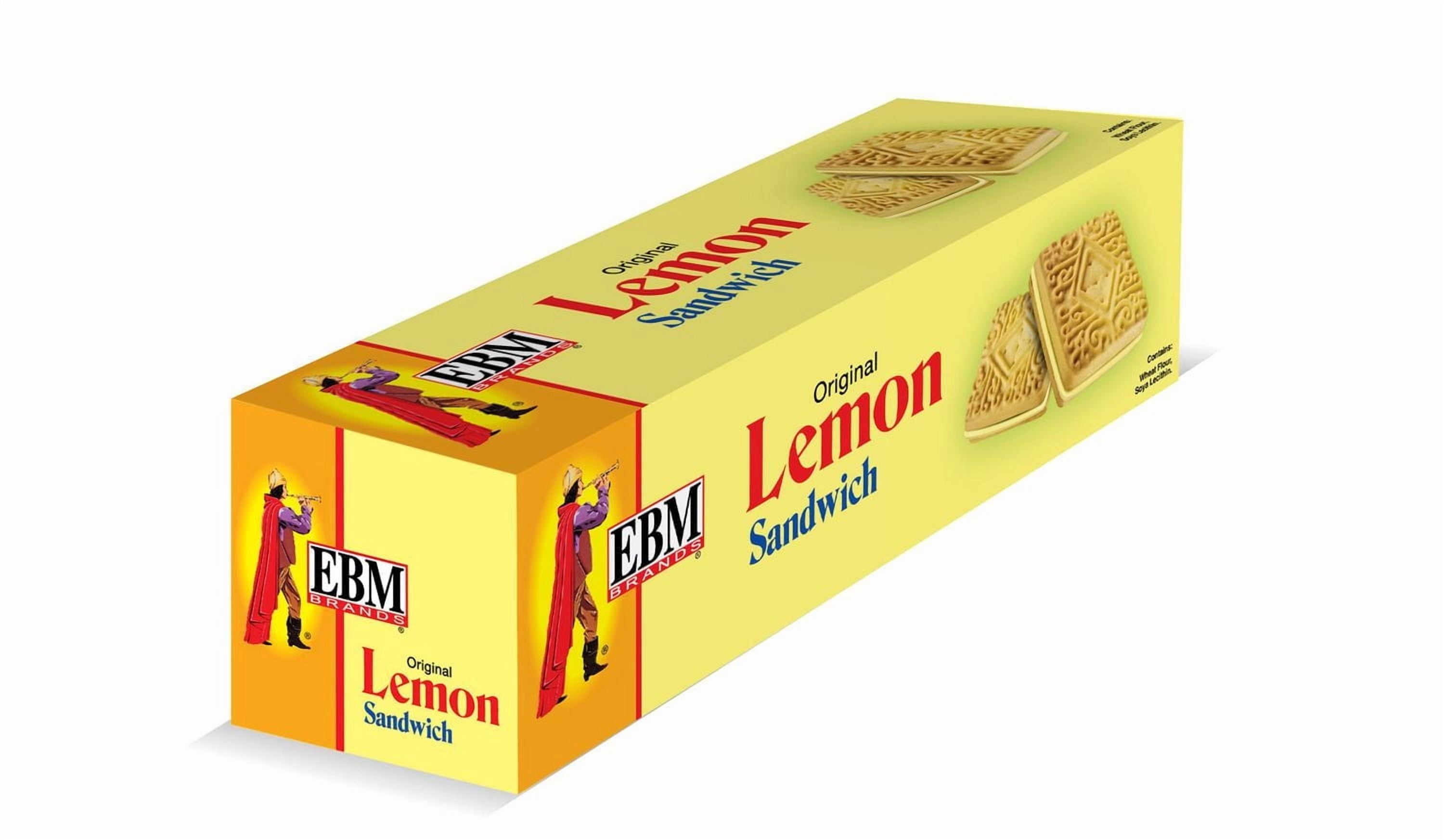 EBM LEMON SANDWICH BISCUIT 130GM, LEMON SANDWICH BISCUIT