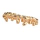 thumbnail image 1 of 18k parrillas chapadas en oro 10 dientes inferior parrilla de halloween cosplay oro Sunnimix Parrillas chapadas en oro de 18 quilates, 1 of 8