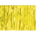 thumbnail image 1 of Ahgly Company Indoor Rectangle Abstract Yellow Contemporary Area Rugs, 4' x 6', 1 of 4