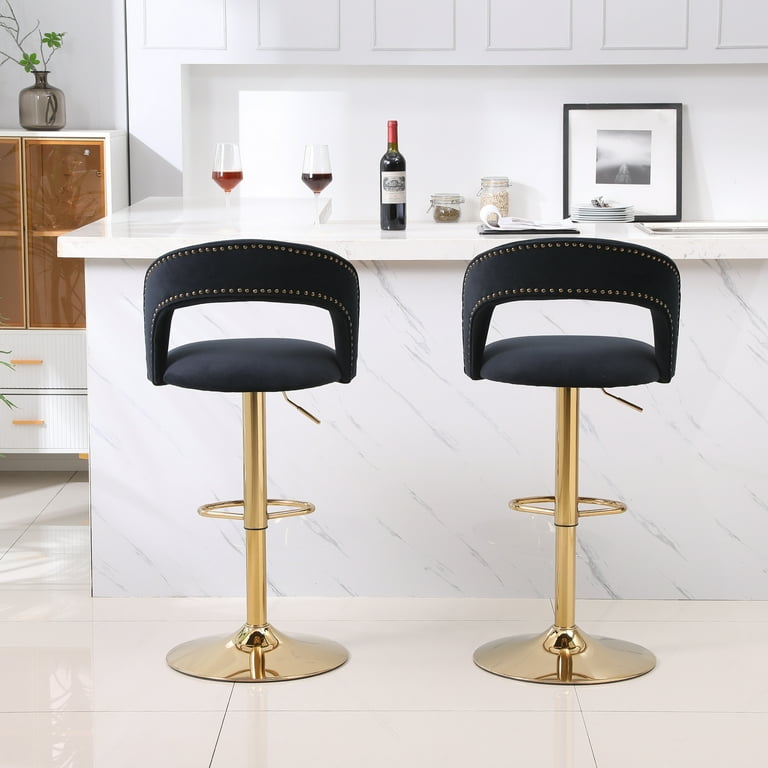 Bar stools with online footrest