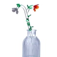 thumbnail image 1 of Ramo de flores de cristal soplado a mano para oficina, familia, hogar, fiesta, adorno decorativo, 1 of 5