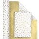 thumbnail image 2 of Papel de regalo WRAPAHOLIC 43 x 10 m reversible con lunares dorados, 2 of 8