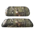 thumbnail image 2 of Pzuqiu Deer Forest Backrest Bottom Seat Cover Breathable, Easy to Clean, Suitable for Golf, Fit for Ezgo, 2 of 10