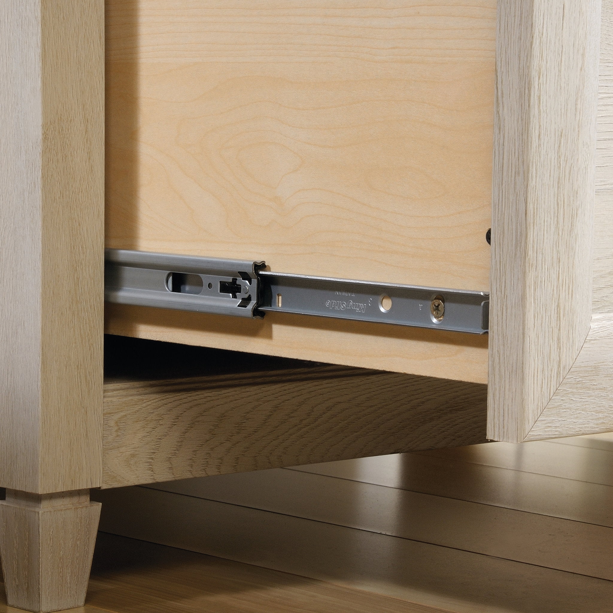 Sauder Edge Water 2-Drawer File Cabinet, Chalked Chestnut Finish