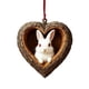 thumbnail image 2 of Adornos navideños, adornos navideños, regalos navideños, colgante acrílico con forma de corazón., 2 of 7