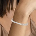 thumbnail image 2 of Sterling Silver CZ 5MM Tennis Bracelets for Women â€“ Assorted Lengths Available, 2 of 3