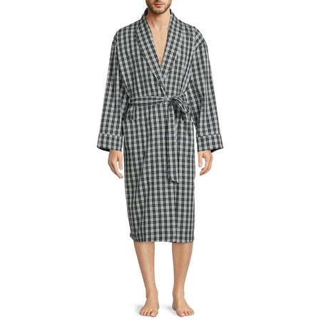 Hanes Men's and Big Men's Woven Shawl Pajama Robe