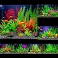 thumbnail image 2 of Ensemble Complet Aquarium Plantes Artificielles en Plastique Décoration Réservoir Poisson XBX Roche FGH, 2 of 6