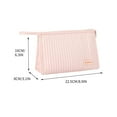 thumbnail image 2 of Fiudx Bonita Bolsa de Maquillaje con Forma de Sartén, Estuche Ligero para Cosméticos, Organizador de Artículos de Tocador de Viaje, Accesorio para Bolso de Mujer, Ideal para Regalo de Cumpleaños, de, 2 of 2