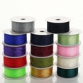thumbnail image 5 of Efavormart 1 1/2" Wired Organza Ribbon For Gift Package Wrapping, Hair Bow Clips & Accessories Making, Crafting - Fushia, 5 of 5