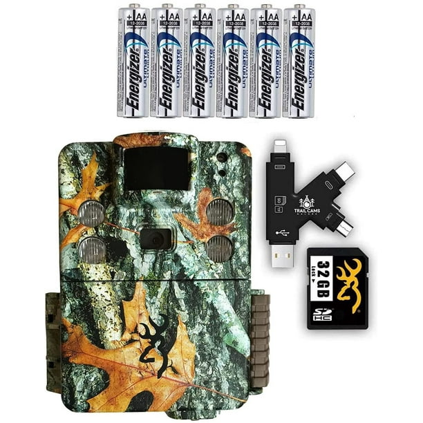 Browning Strike Force HD Pro X Trail Camera with Batteries, SD Card