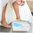 thumbnail image 2 of FYBTO Storage Bag Make up Organizers Bag Toiletry Storage Container Makeup Gadgets Holographic Cosmetic Bag Cosmetic Handbag Make up Kit Cosmetic Pouch Travel Laundry Bag Portable Pvc-0621, 2 of 5