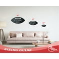 thumbnail image 3 of Custom Metal Football Wall Art - Metal Sports Sign - 14 Color Options 12, 3 of 5