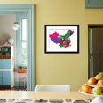 thumbnail image 4 of Color Map of the Regions and Divisions of China, Framed Art Print Wall Art by Volina Sold by Art.Com, 4 of 5