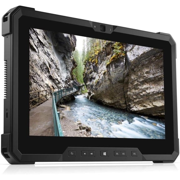 Restored Dell Latitude 7212 Rugged Extreme 11.6" FHD Touchscreen Tablet Intel Core i5-7300U 1.9 Ghz 8GB DDR4 RAM 128 GB SSD USB-C, 4G LTE, Dedicated GPS Windows 10 Black (Refurbished)