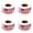 Red 4PCS, variant on ABODELINE 1000 American Flag Stickers, 2" x 1.25" Waterproof Patriotic Stickers, USA Flag Design for Patriotic Decorative Party Supplies 4th of July Favors