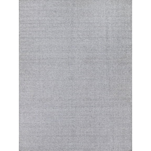 Exquisite Rugs Nova Gray PET flatweave Area Rug
