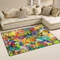 thumbnail image 2 of SKYSONIC Area Rug Carpet Watercolorart Painting Nursery Rug Floor Mat for Hardwood Floor Entrance Living Room Bedroom, 60x39 in, 2 of 6