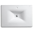 thumbnail image 2 of Kohler 3049-1-96 33 in. Oval Drop-In Undermount Vessel Bathroom Sink - Biscuit, 2 of 2